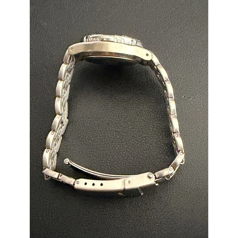 Rumours Watch Womens Blue Dial Silver Tone Stainless Steel